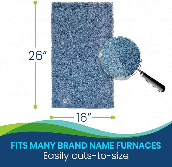 Natural Fiber Hog Hair Furnace Door Filter - Image 2