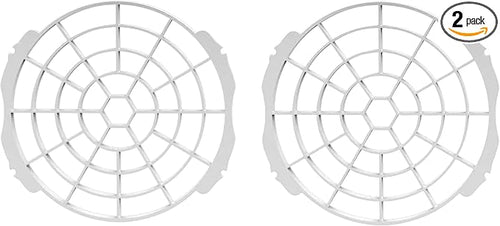 2Pcs White Window Adaptor Filter Screen Window Exhaust Hose Interface by Unknown