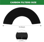 8 Pack Carbon Filters Compatible - Image 2