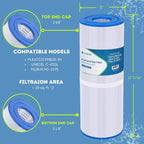 PLFPRB25-IN Hot Tub Filter Replaces Guardian 413-106, Unicel C-4326, Filbur - Image 2