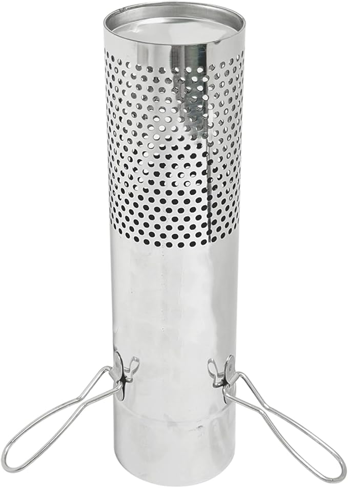 SoloWilder Wood Stove Pipe 2.36" Spark Arrestor Stovepipe Rain Cap Stainless by SoloWilder