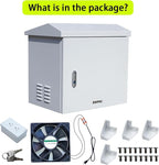 Pond, Water Garden Weatherproof Outdoor Cabinet Enclosure - Image 7