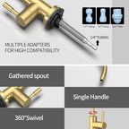 Kitchen Sink Faucet with Pull - Image 4