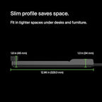 Belkin 12-Outlet Surge Protector Power Strip w/ 12 AC Outlets & 8ft Flat Plug - Image 5