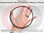 Captain O-Ring Replacement P61733 / P6025 O-Rings - Image 2