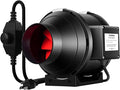 VIVOSUN R4 4 Inch 190 CFM Inline Duct Ventilation Fan by VIVOSUN