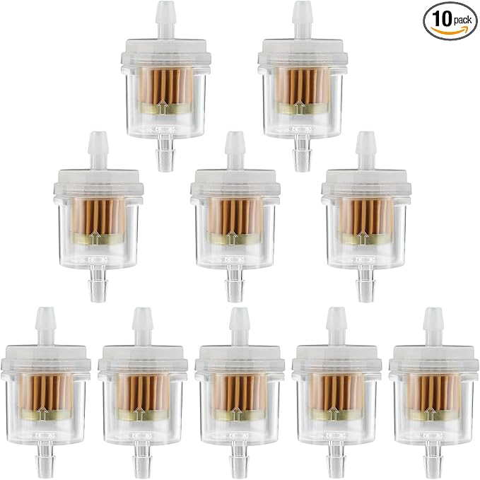 Inline Fuel Filter 1/4" Replace by AloneGoer