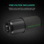 MARS HYDRO 4 Inch Carbon Filter, Inline Air Filter Odor Control - Image 7