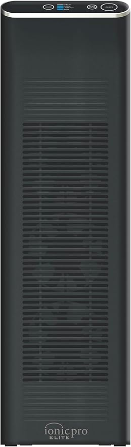 Ionic Pro Platinum Air Purifier Tower, Never Replace Filters, Quiet Negative - Image 2