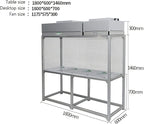 Vertical Laminar Dust Free Room Bench Double Use 70.86x23.62in Flow Hood Air - Image 2