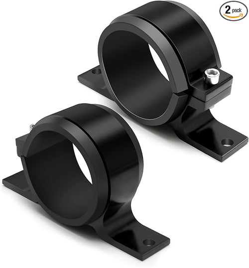 2 Pcs Universal Car Fuel Pump Fuel Filter Mounting Bracket Aluminum Clamp Holder by Unknown