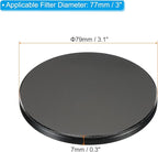 PATIKIL 77mm Lens Cap, Camera Lens Cap Cover Universal Front Metal Lens Filter - Image 2