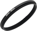 52mm to 49mm Step-up Adapter Rings Filter Adapter Black Metal Step Down Filter by Unknown