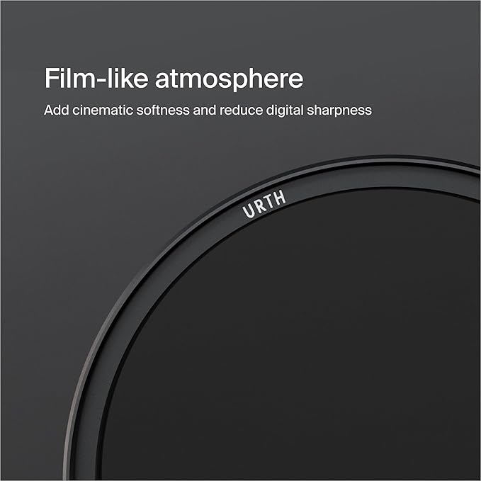 Urth 77mm Magnetic Ethereal Black Mist ⅛ Diffusion Lens Filter - Image 3