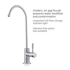 Brondell Capella Reverse Osmosis System, Under Sink, Designer Chrome Faucet - Image 5