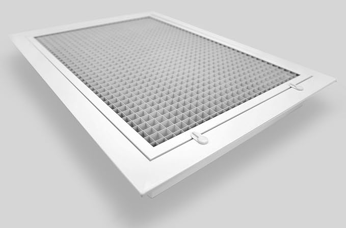 HVAC Premium 16" x 26" Cube Core Eggcrate Return Air Filter Grille - Image 2
