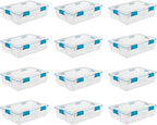 Sterilite 12-Pack Gasket Box, Weather-Resistant Storage Bins - Image 8