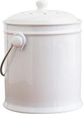 Natural Home 1-Gallon Ceramic Compost Bin by Unknown