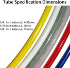 Food-Grade Quick Connector Push-In Tube Fitting, 5/16" to 1/4" O.D. Reducing - Image 5