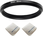 52mm Lens to 46mm Camera Lens Adapter 52mm to 46mm Step Down Ring Adapter Ring by SKYZHENG