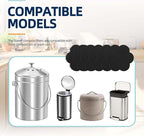Stick-on Compost Bin Odor Filter: Activated Charcoal Deodorizer Sheets - Image 6