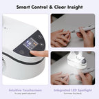 Nail Dust Collecting Machine, Tabletop Dust Collector - Image 4