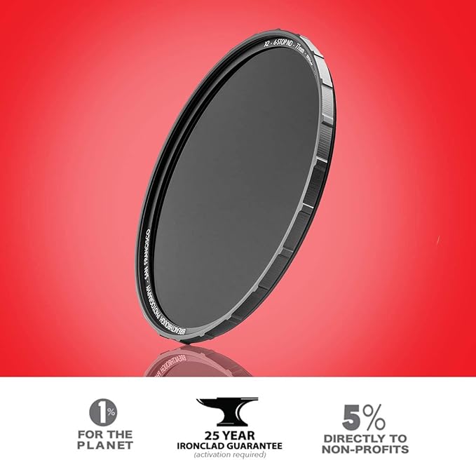 Breakthrough Photography 77mm X2 10-Stop Fixed ND Filter - Image 2
