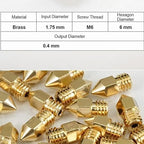 16Pcs Ender 3 Nozzles 0.4mm, MK8 Extruder Nozzles 0.4mm Compatible - Image 3