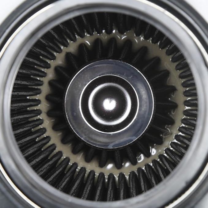 Universal 3/3.5/4" High-Flow Air Filter, Reusable Cone Cold Air Intake - Image 7