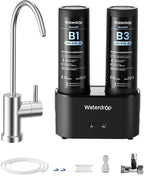 Waterdrop DLB Under Sink Water Filter, Chloramine, Bad Taste, Under Sink Water by Waterdrop