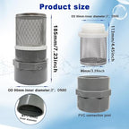 3" Stainless Steel Filter DN80 Suction Strainers Used to Remove Debris and - Image 4