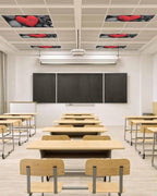 Fluorescent Light Covers for Ceiling Lights Love Heart Stone Magnetic Light - Image 4
