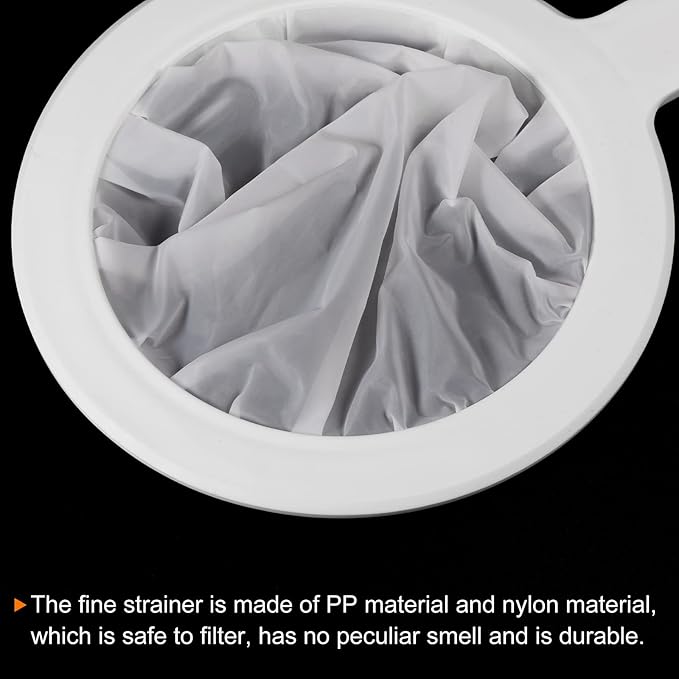 PATIKIL 9"x6" Food Filter Strainer, 350 Mesh, Polypropylene - Image 4