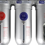 1" Inline Compressed Air Filter Desiccant Dryer Moisture Separator Trap Combo - Image 4