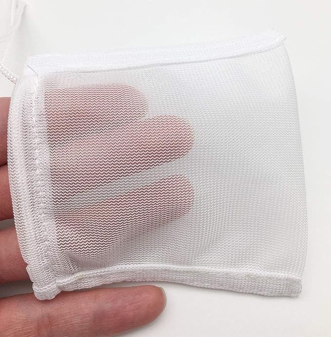 6 Pack Small Sized Filter Bags for Activated Carbon, 3 by 4 inches High Flow - Image 5