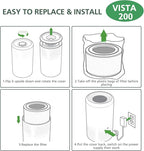 2 Pack Vista 200 Replacement Filt-er Compatible - Image 7