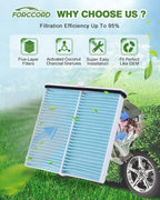 2-PACK HEPA Cabin Air Filter Fits - Image 2