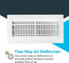 EZ-FLO 10 x 4 Inch Air Vent Cover - Image 4
