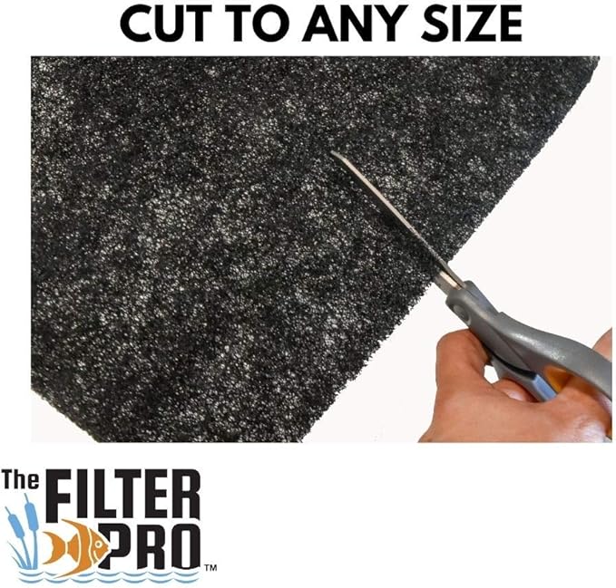 Black Coarse Filter Media, 1.25" Thick, 5 Pack, Ponds or Water Gardens - Image 3