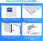 Filter King 8x53x1 Air Filter | 4-PACK | MERV 8 HVAC Pleated A/C Furnace - Image 4