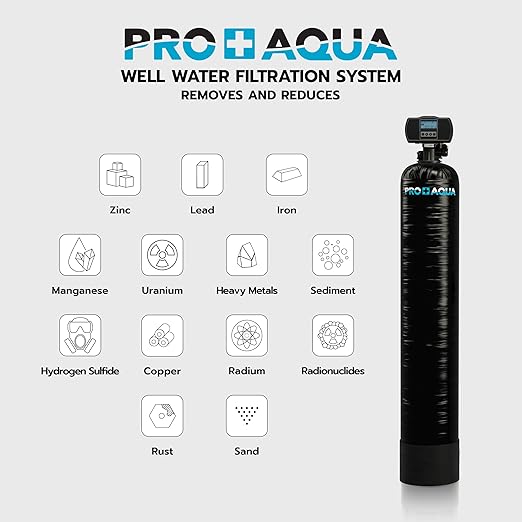 PRO+AQUA Heavy Duty Whole House Well Water Filter System - Image 3