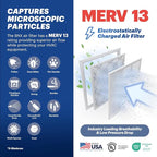 BNX TruFilter 24x30x1 Air Filter MERV 13 - Image 3