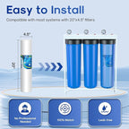 ICEPURE 5 Micron 20" x 4.5" Whole House Sediment Water Filter, 20 Inch Water - Image 7