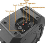 M-T Air Scrubber with 3 Stage Filtration, Stackable Negative Air Machine - Image 7
