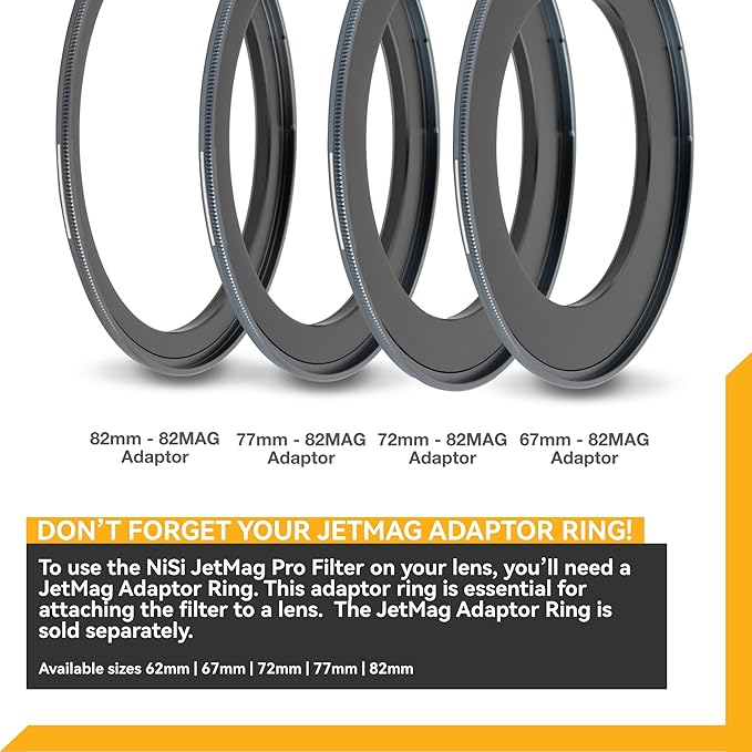 NiSi - JetMag Pro 82MAG Natural Night, Magnetic Light Pollution Reduction Lens - Image 5