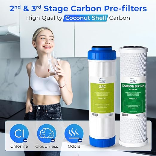 iSpring F9K NSF Certified 1-Year Reverse Osmosis Water Filter, Alkaline - Image 4