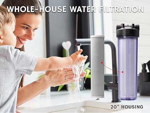 Airthereal Whole House Water Filter Housing, Sediment Filter - Image 3