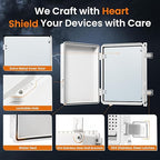 QILIPSU Waterproof Junction Box IP67 Outdoor Plastic Electrical Project - Image 4