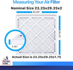 Filter King 23.25x29.25x2 Air Filter | 4-PACK | MERV 8 HVAC Pleated A/C Furnace - Image 2
