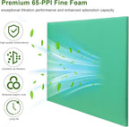 Foam Air Filter Material Sheet for Uni Filter-BF-1 BF1-14" X 17" X 5/8" - Image 3